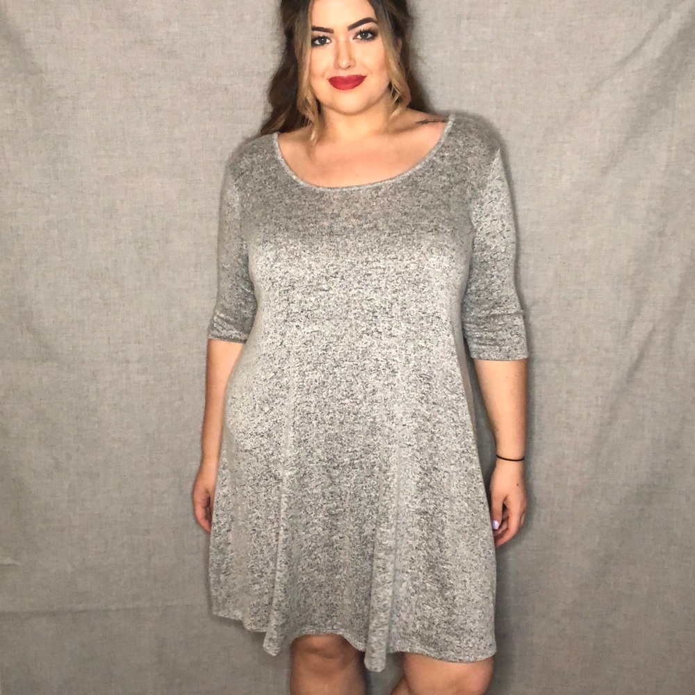 Gray dress